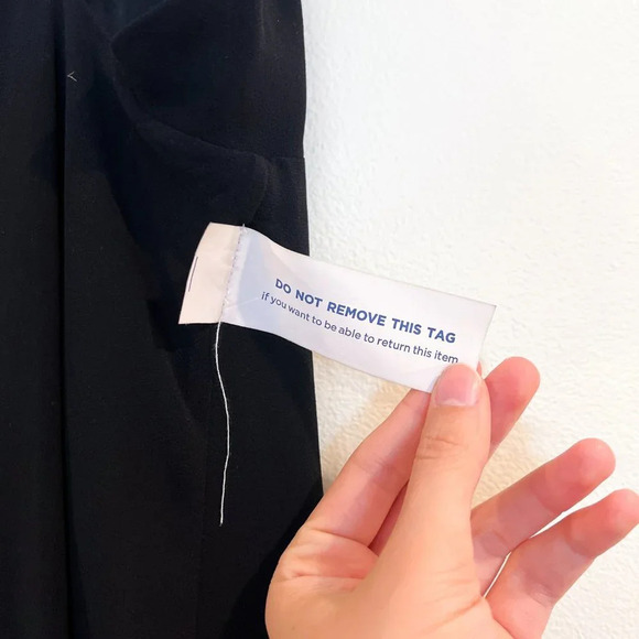 Fame and Partners Black V Neck Strappy Adjustable Tiered Classic Mini Dress NWT - Picture 6 of 11